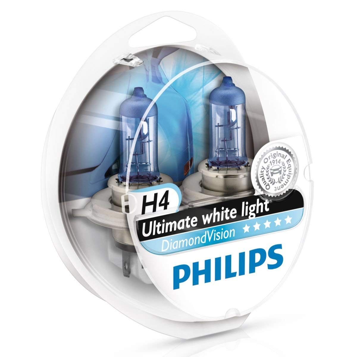 Philips Diamond Vision H4 5000K